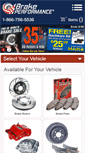 Mobile Screenshot of brakeperformance.com
